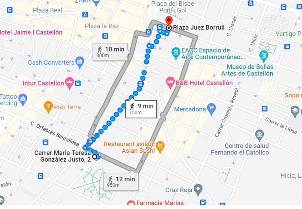 Apartamento Con Balcon Cerca Del Centro Castellón de la Plana Eksteriør bilde