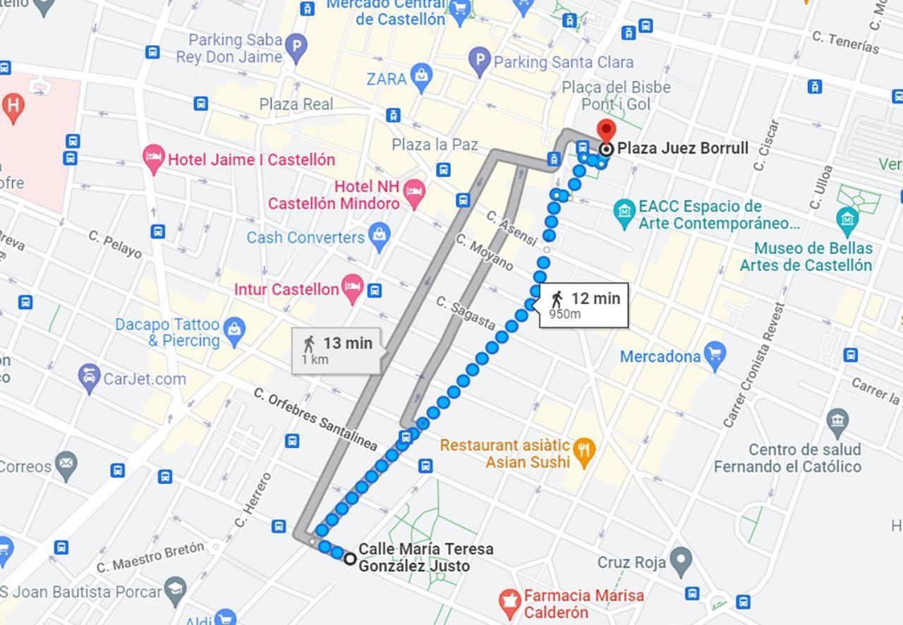 Apartamento Con Balcon Cerca Del Centro Castellón de la Plana Eksteriør bilde